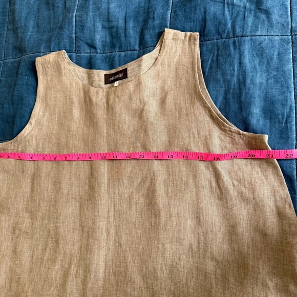 Eskandar 100% Linen Tank-Top Size 0 - Picture 4 of 9